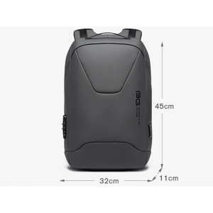  کوله پشتی مسافرتی لپ تاپ 15.6 اینچ ضد آب و ضد سرقت یو اس بی دار بنج مدل BANGE BG-22188 