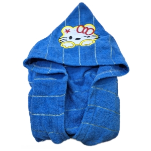 حوله تن پوش کودک مدل گربه سایز 110