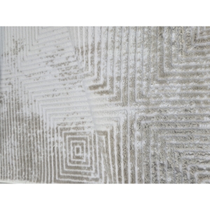 فرش ماشینی سامر طرح 5540 کرم نسکافه ای