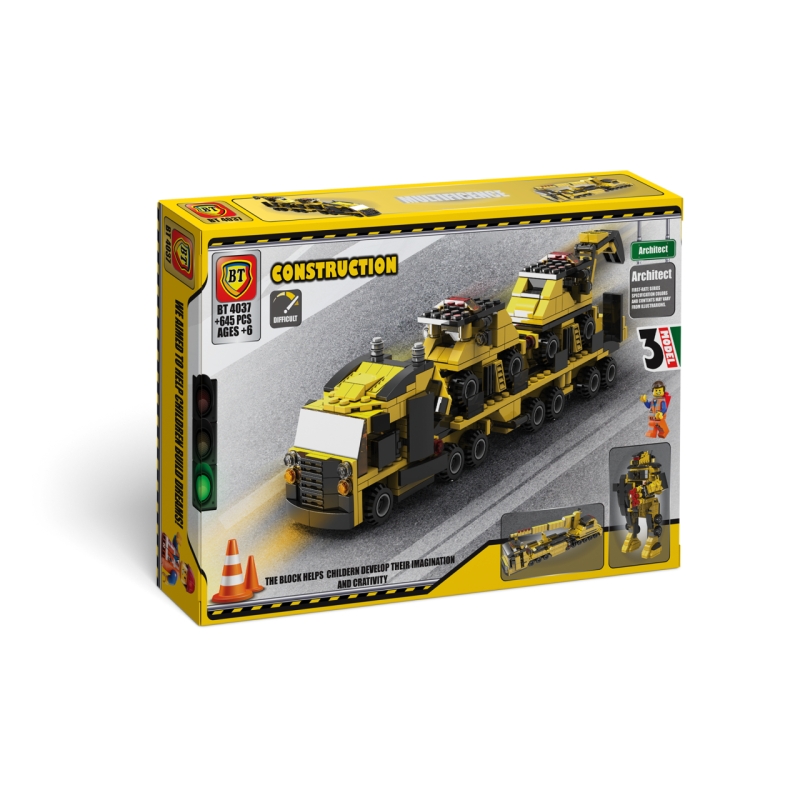 لگو ماشین BT مدل ماشین راهسازی 645 قطعه