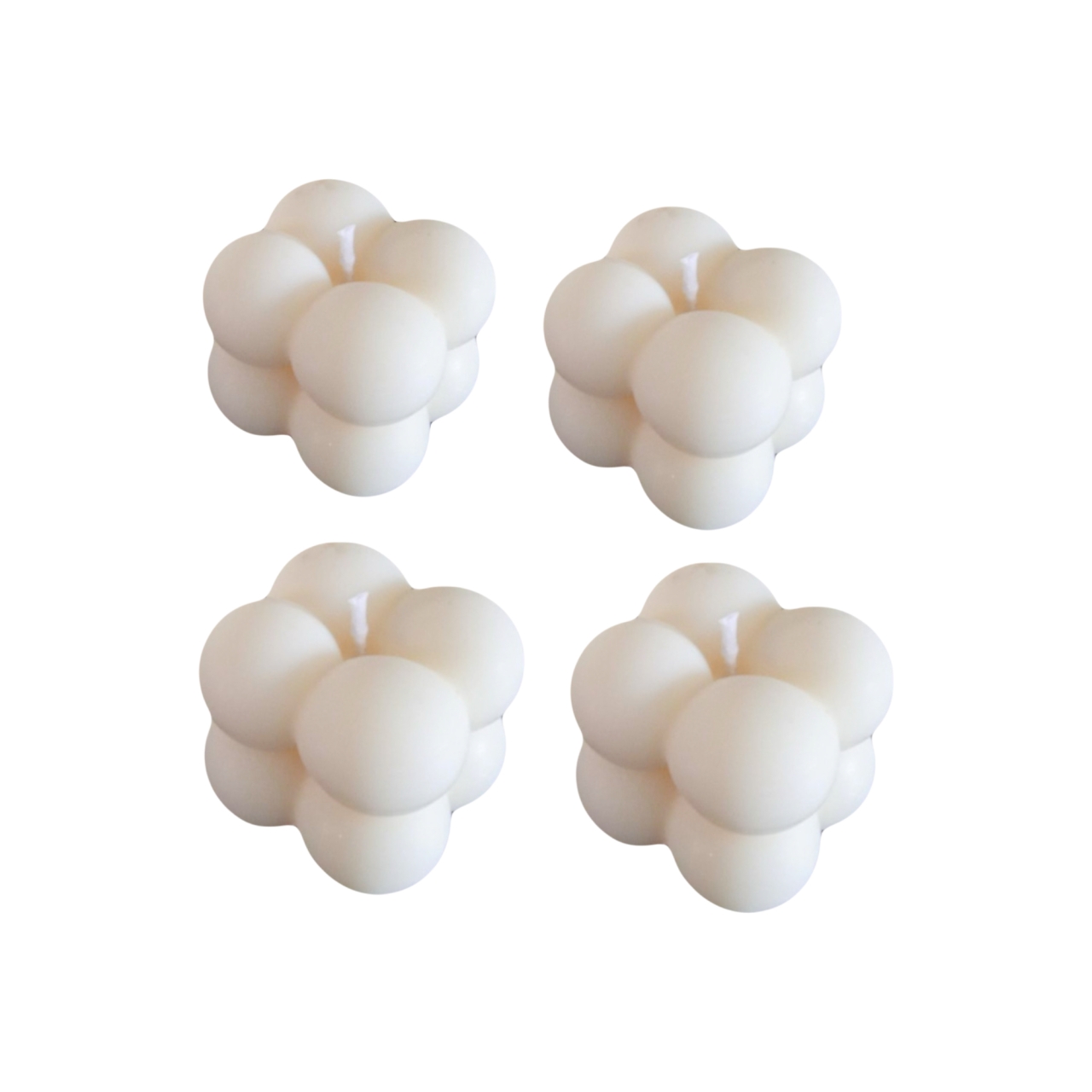 شمع روبیک کوچک بسته 4 عددی