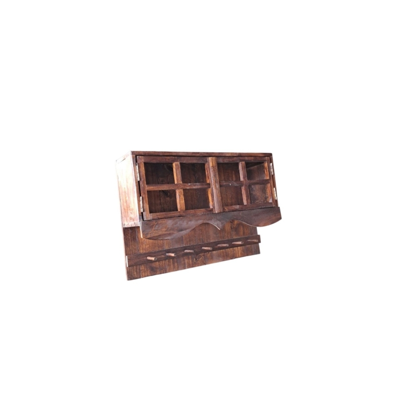 شلف دیواری چوبی مدل البرز کد66