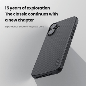 قاب محافظ گوشی آیفون 16 نیلکین Super Frosted Shield Pro Matte 