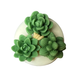 شمع کاپ کاکتوس خرفه 2 عددی