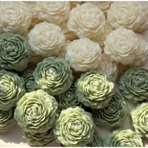 شمع گل الاله بسته 50 عددی