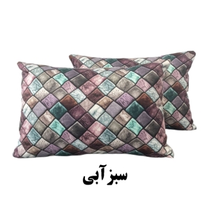 روبالشی مخمل استون طرح سه بعدی دو عددی سایز 50*70