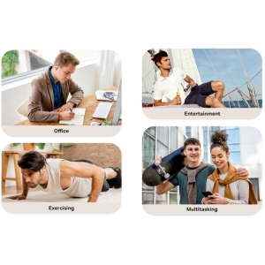  هندزفری بلوتوثی 5.3 گیره‌ای بیسوس مدل AS01 A00079500113 