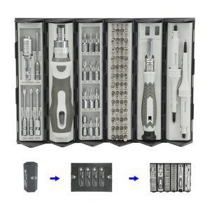  ست پیچ گوشتی 74 عددی پرووان مدل PGS106 