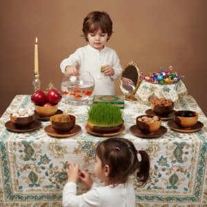 ست کاسه بشقاب آجیل خوری 12 پارچه چوبی