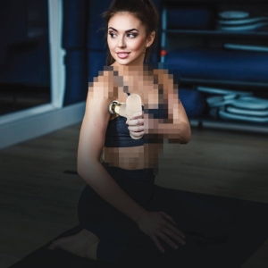  ماساژور تفنگی شارژی گرین لاین مدل GNPMASGUNBG 