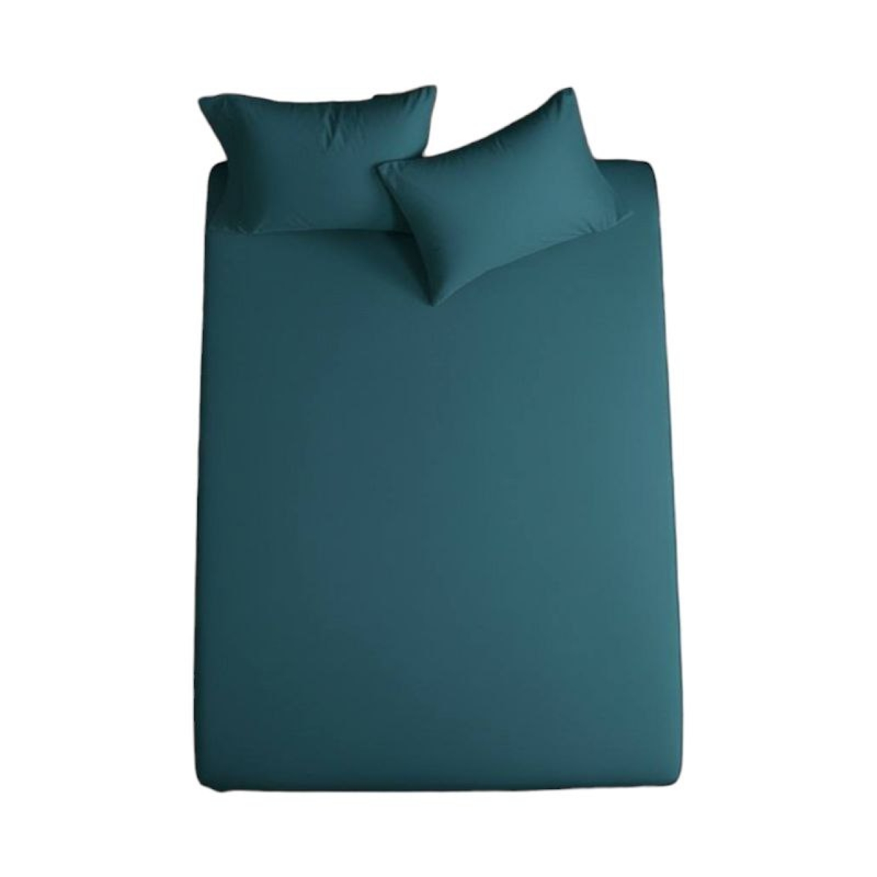 ست ملحفه ترک کشدار دونفره و روبالشی Cheshik مدل ساده سایز 180*200 سانتی متر