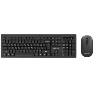  ست کیبورد و موس بی سیم گرین‌لاین مدل GKM-200 