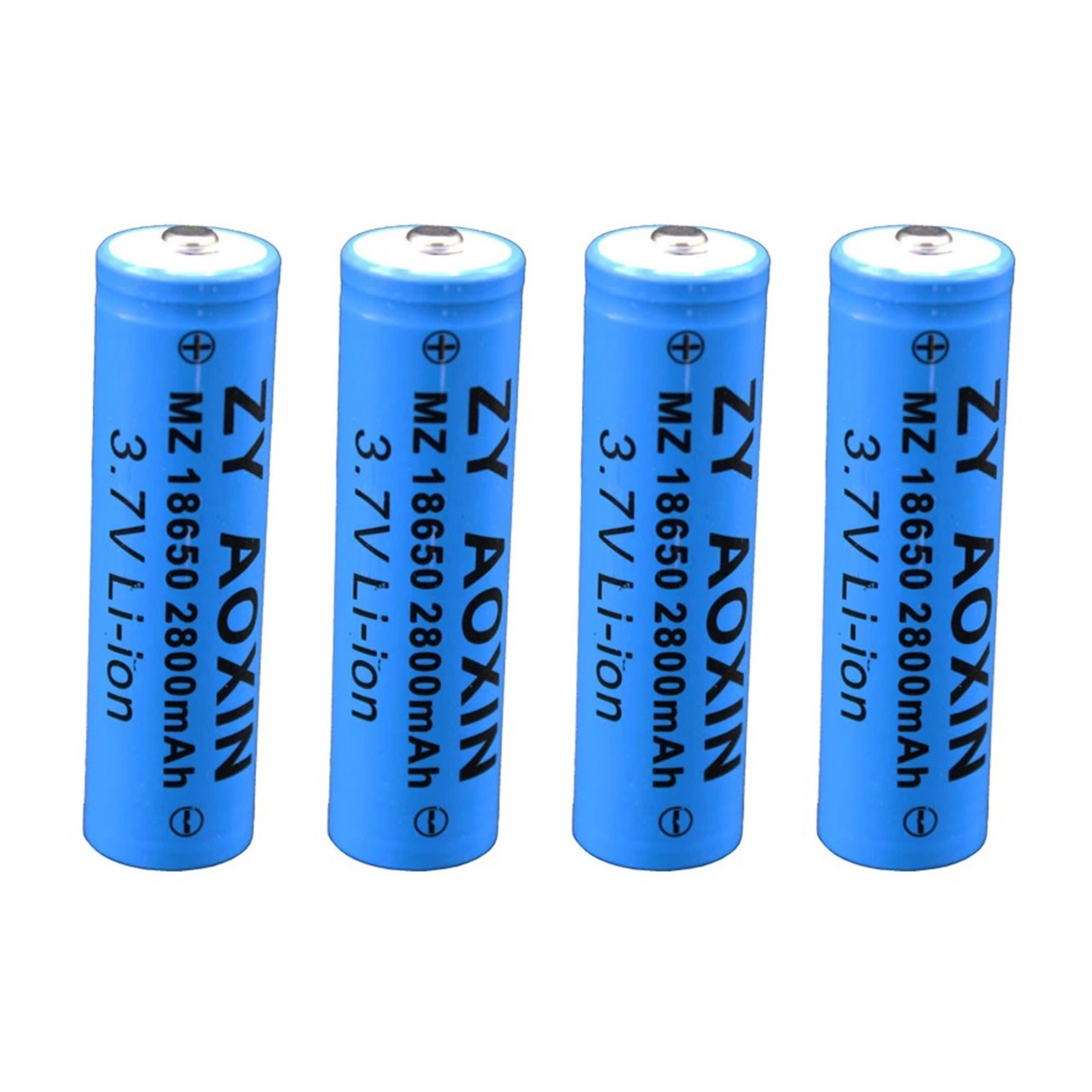 باتری لیتیوم یون 18650 ظرفیت 2800MA- بسته 4 عددی