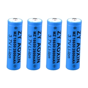 باتری لیتیوم یون 18650 ظرفیت 2800MA- بسته 4 عددی