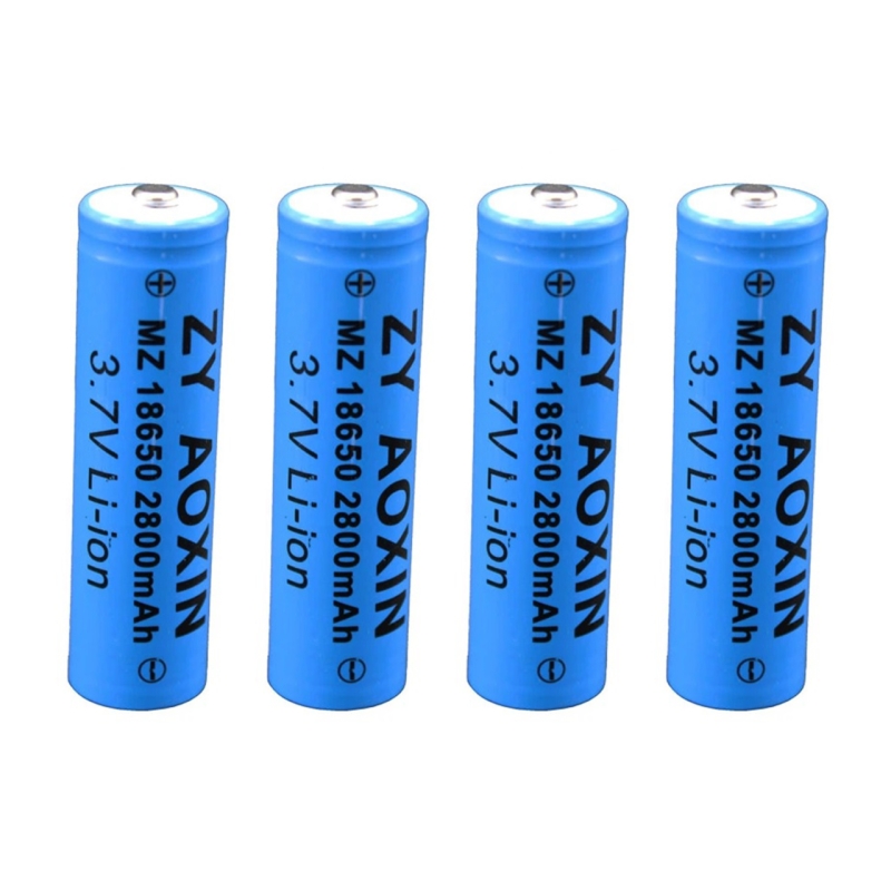 باتری لیتیوم یون 18650 ظرفیت 2800MA- بسته 4 عددی