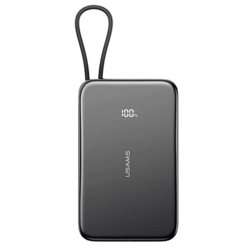  پاوربانک مگنتی 5000 فوق باریک با کابل Type-C یوسامز مدل US-CD227 