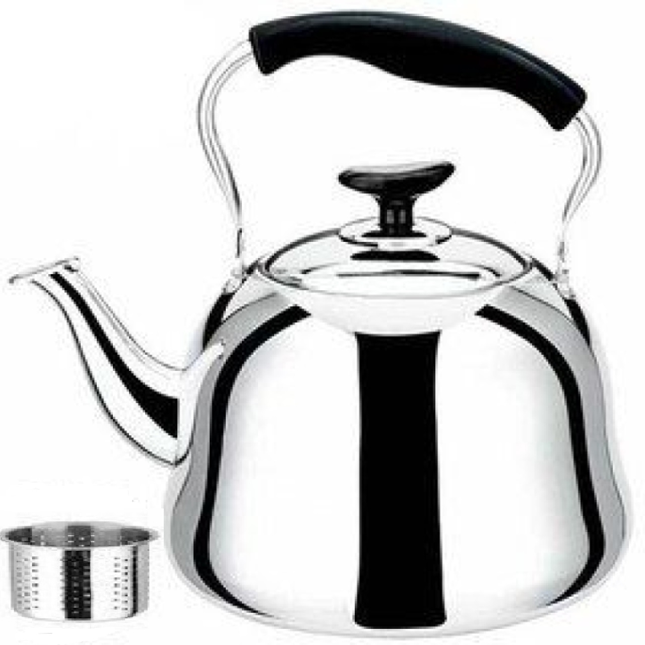 کتری استیل 3 لیتری سوت دار مدل یونیک لایف