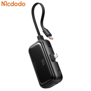  پاوربانک 5000 لایتنینگ و تایپ‌سی 22.5 وات مک دودو مدل MC-7800 