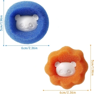 پرزگیر لباس مدل ابری ماشین لباسشویی بسته دو عددی