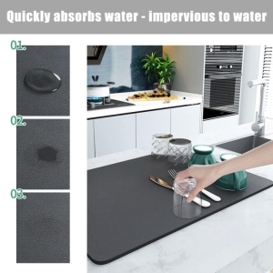 پد نمگیر سیلیکونی کنار سینک مدل 57