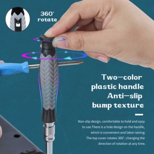  ست پیچ گوشتی آهنربایی استوانه‌ای 126 عددی پرووان مدل Proone PGS101 