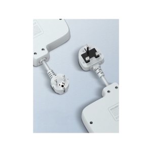  چند راهی برق دو سوکت و چهار پورت شارژ گوشی موبایل الدنیو مدل LDNIO SC2413 Universal Power Strip 