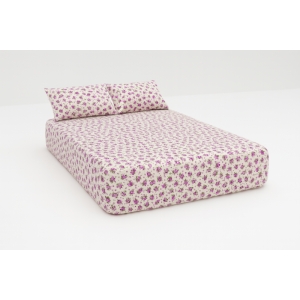 ملحفه روی تشک کش‌دار ۲ نفره ۳ تکه طرح آرشام