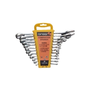 ست آچار با کیفیت یکسر تخت و یکسر رینگی مدل DINGQI