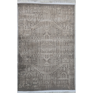 فرش ماشینی سامر طرح ۵۵۰۵ کرم نسکافه ای