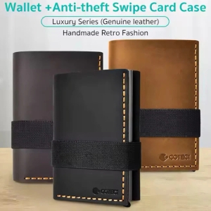 کیف پول و جاکارتی چرمی لوکس کوتسی مدل OT-013 