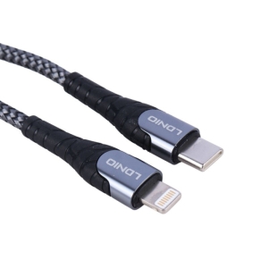 کابل تایپ سی به لایتنینگ فست شارژ الدینیو مدل LC112