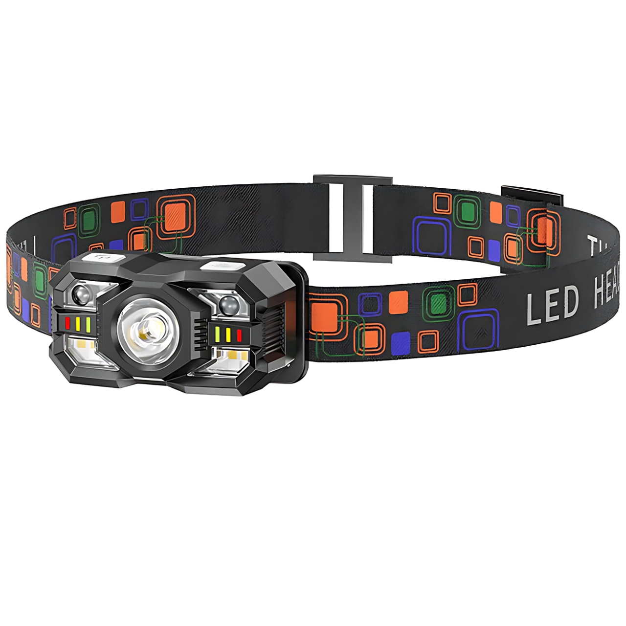 هدلایت شارژی ضدآب اسمایلینگ شارک مدل TD-0168