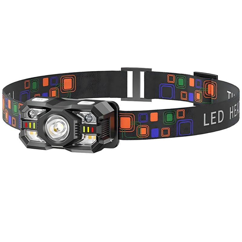 هدلایت شارژی ضدآب اسمایلینگ شارک مدل TD-0168