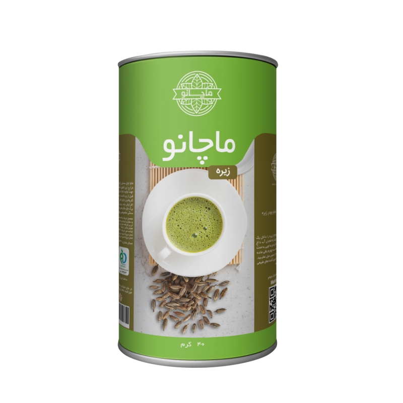 ماچا زیره ماچانو قوطی 40 گرمی