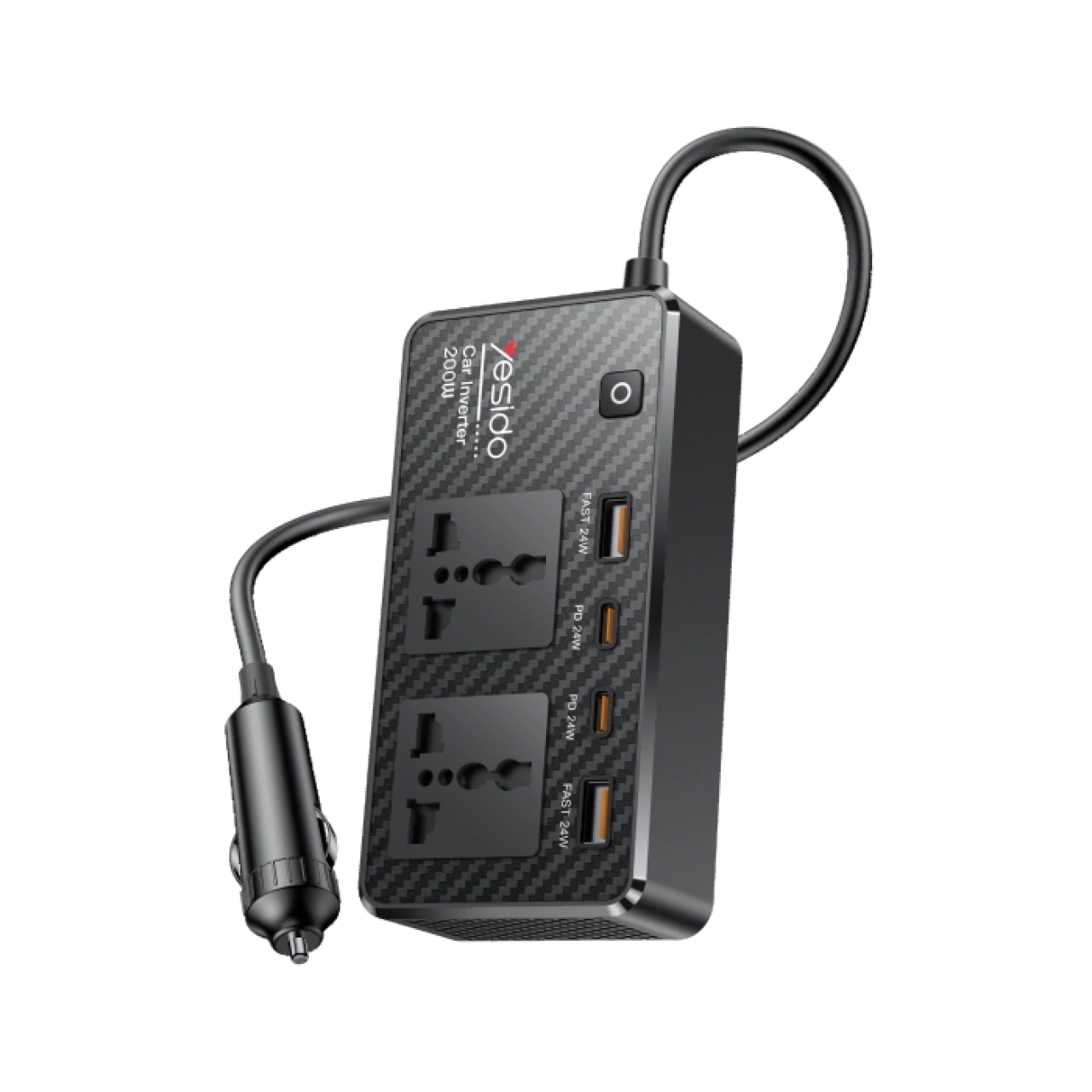 اینورتر 200w وات یسیدو مدلvc07