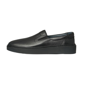 کفش مردانه چرم نعمتی اسپرت مدل palas کشی مشکی 