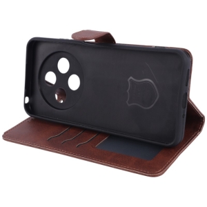 کیف چرمی مگنتی محافظ لنزدار مناسب برای گوشی موبایل شیائومی Redmi 14C / Poco C75 