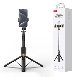  مونوپاد چراغ‌دار و پایه نگهدارنده گوشی موبایل ایکس‌او مدل SS23 