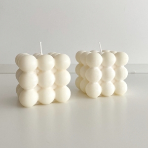 شمع دستساز مدل روبیک بزرگ