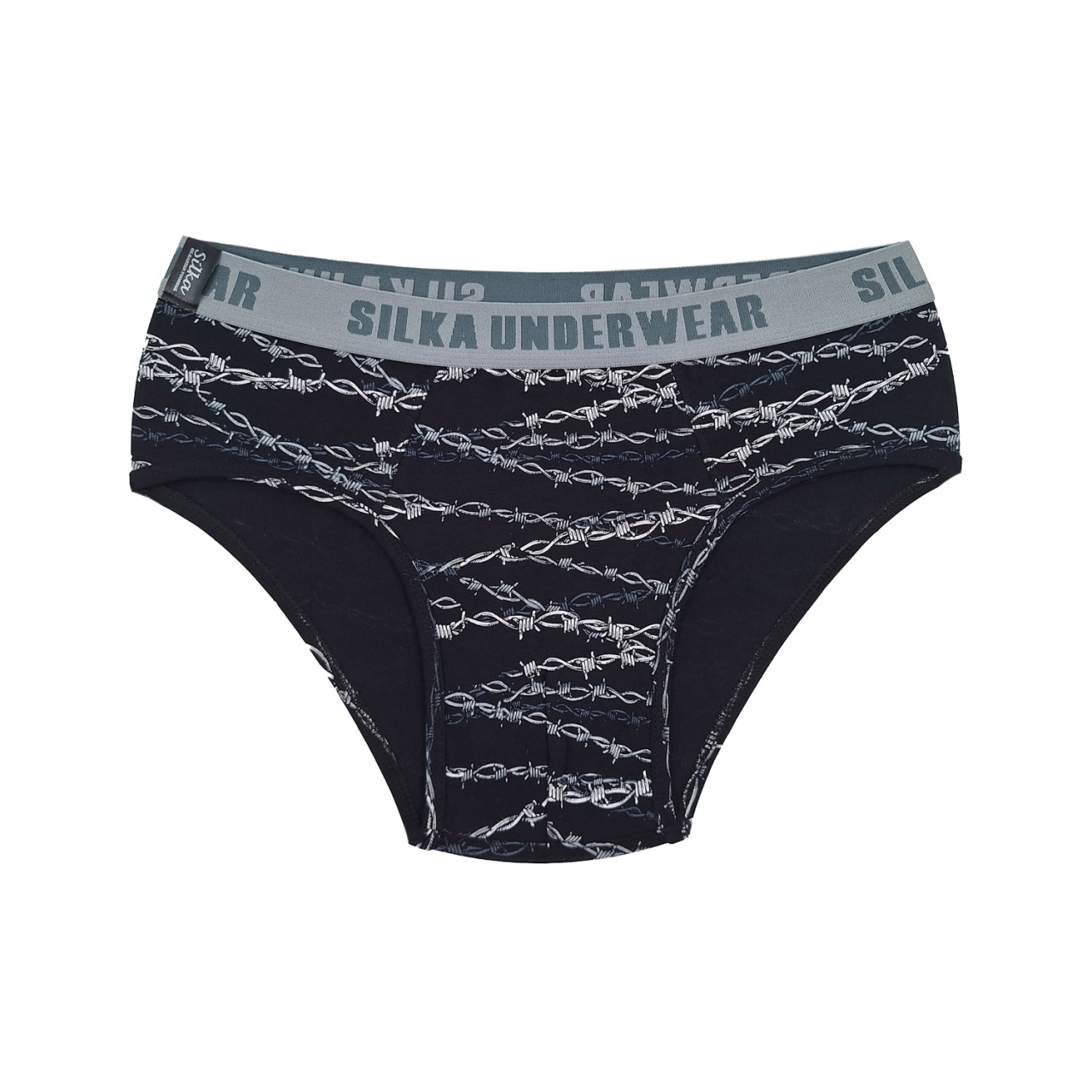 شورت اسلیپ مردانه سیلکا طرح سیم خاردار کد 1991