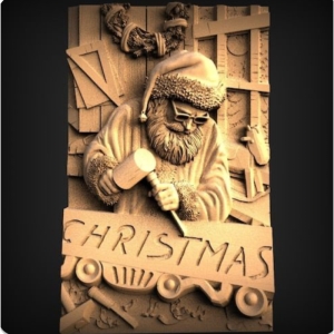 شمع مدل کتیبه کریسمس