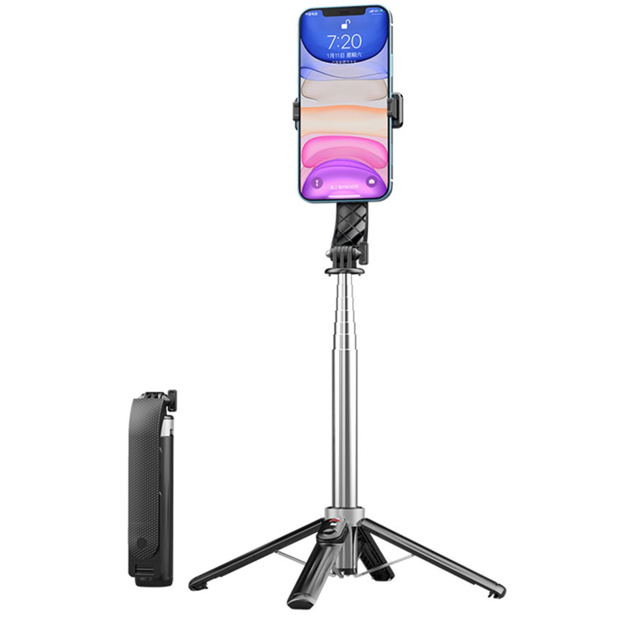  مونوپاد و سه پایه سلفی 104 سانتی‌متری ایکس او مدل SS11 