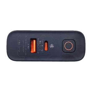  پاوربانک فست شارژ تایپ سی و یو اس بی 22.5 وات 10000 طرح نیمه شفاف بیسوس مدل PPTSZ10 B10451500211 