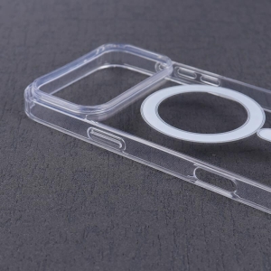 کاور ضد ضربه مگ سیف مدل Clear Case Magnetic مناسب برای گوشی موبایل آیفون iPhone 17 Pro