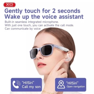  عینک آفتابی هوشمند و هندزفری بی‌سیم ایکس او مدل E11 