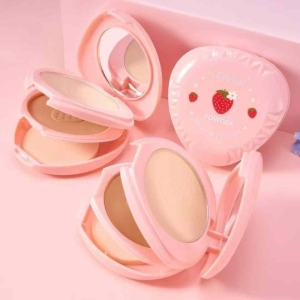 پنکک صورت دو طبقه هدی موجی مدل توت فرنگی وزن 16 گرم شماره 02