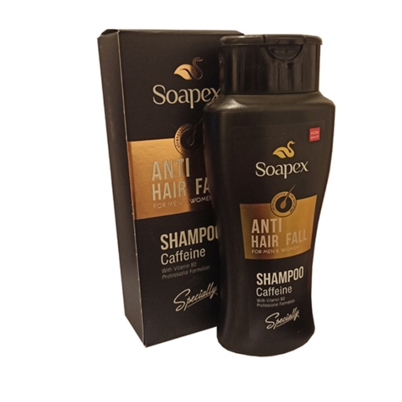 شامپو کافئین ضد ریزش مو سوپکس 400 میلی لیتری