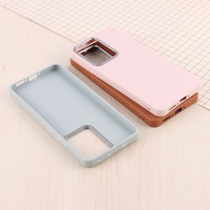 کاور چرمی ژله ای مدل Leather مناسب برای گوشی Xiaomi Poco X7 Pro