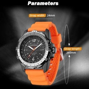 ساعت مچی مردانه نورث اج مدل EVOQUE 2 Orange