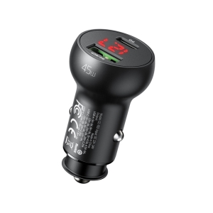  شارژر فندکی خودرو فست‌شارژ ماشین تایپ سی 45 وات مک دودو مدل CC-7030 